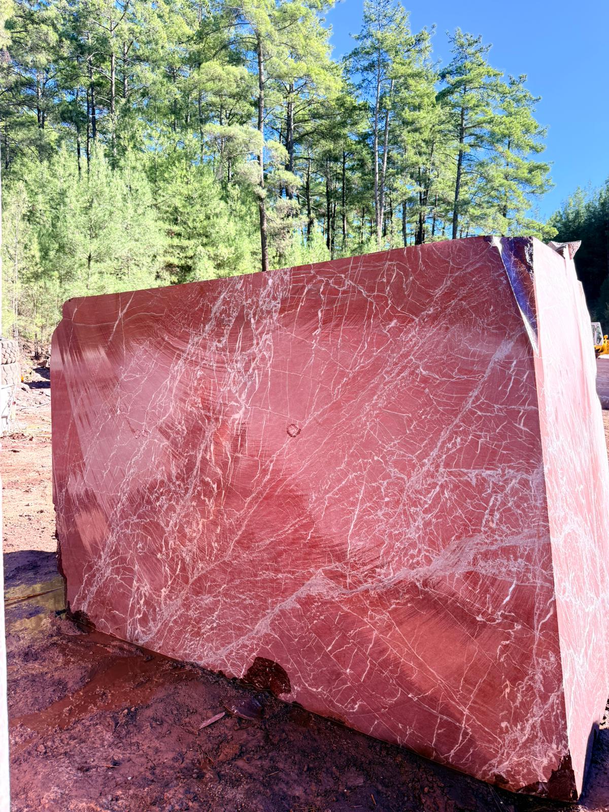 Rosso Laguna marble detail 3